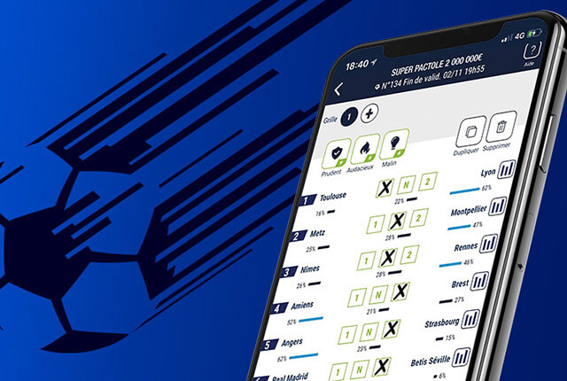 Parier avec l’application PARIONS SPORT Point de vente en 4 étapes
