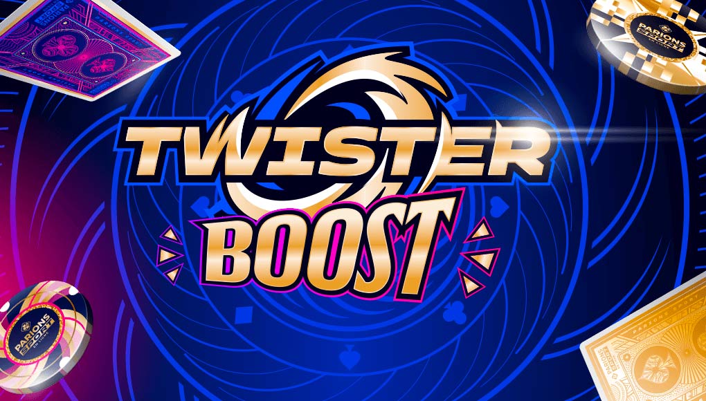 Le Twister Boost fait vibrer les tables de Parions Sport Poker !